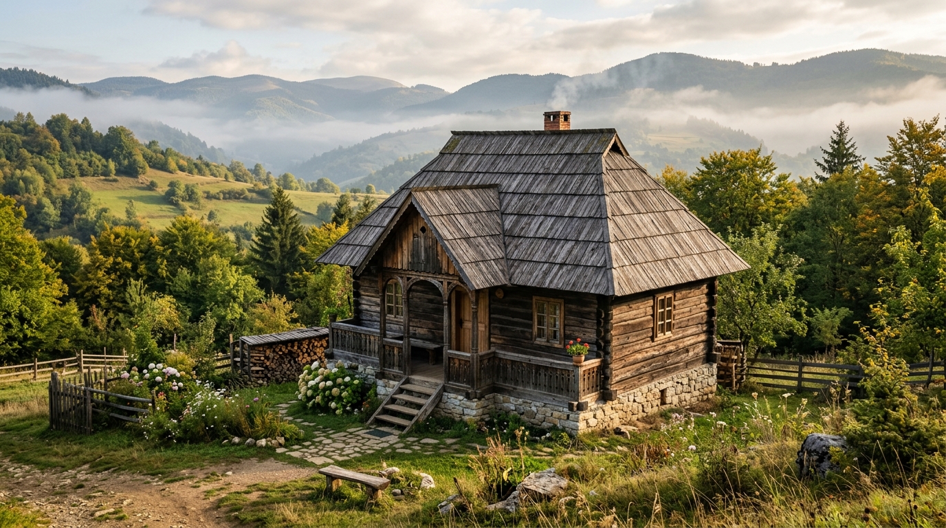 Tradicionalna narodna arhitektura u Srbiji: Istorijski razvoj, ekološki materijali i lekcije za energetski efikasnu gradnju